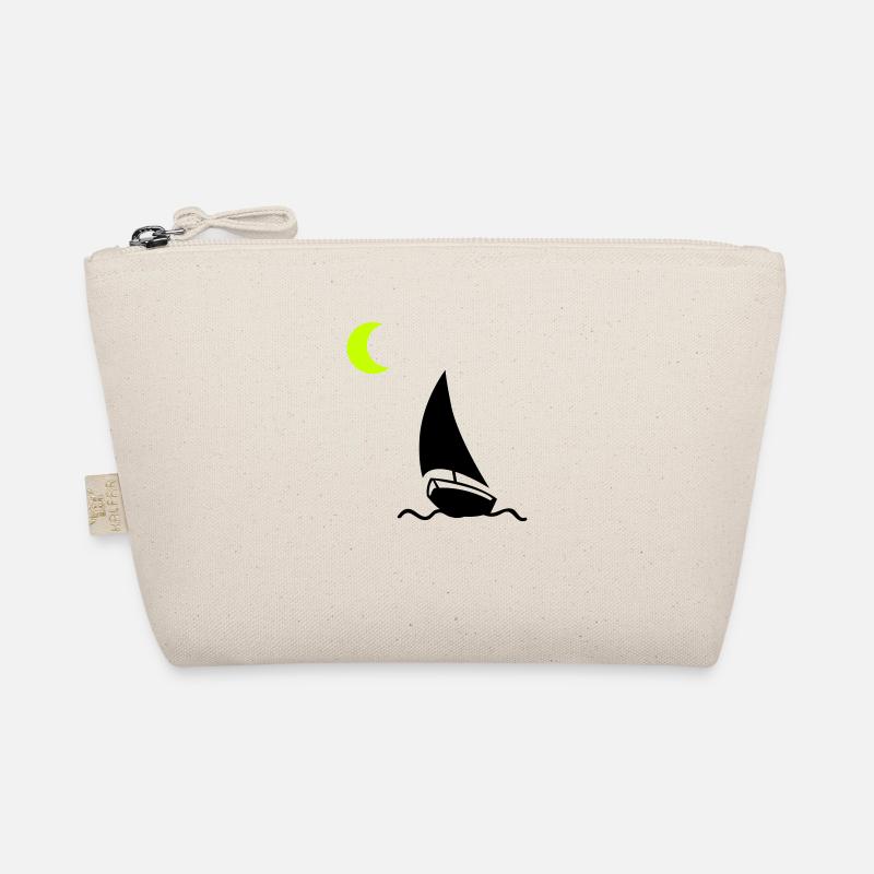 Sailboat Half Moon Organic Pouch
