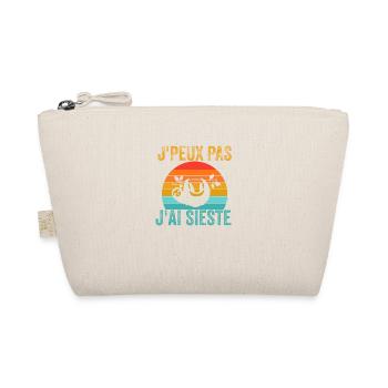 J'peux pas j'ai sieste - Trousse biologique - nature - Devant