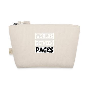 Quote Storytelling Escaping Routine Cool - Organic Pouch - nature - Front