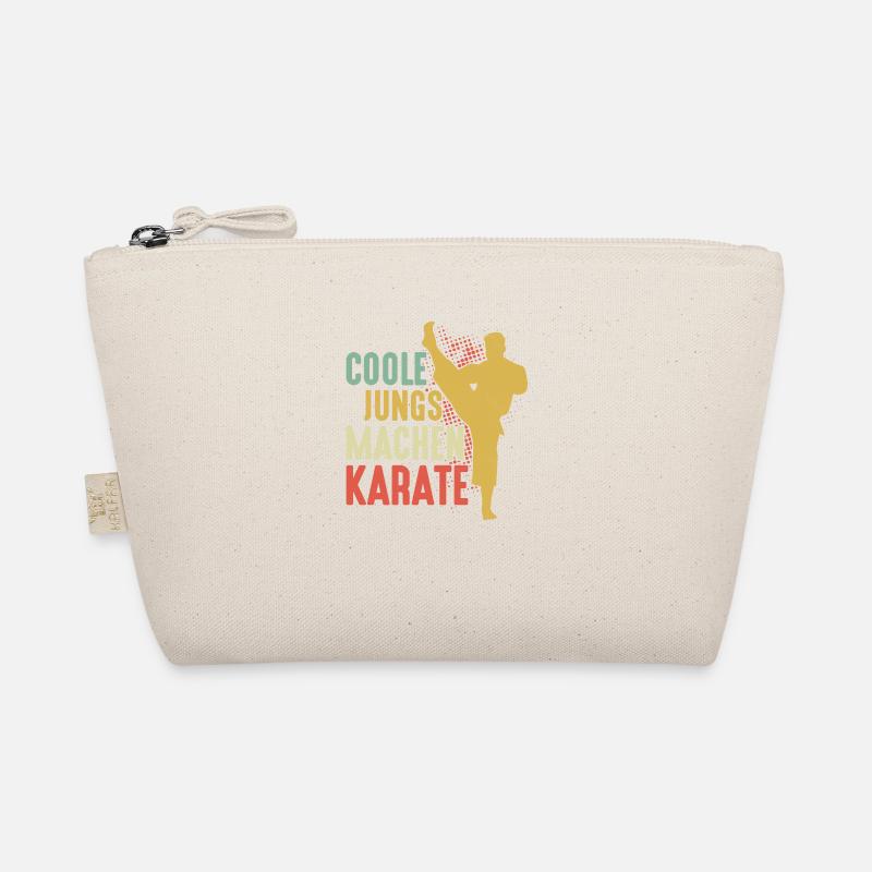 Coole Jungs machen Karate Training Kampfsport Bio-Täschchen