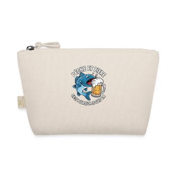 Fishing and Beer - Fisherman Humor - Organic Pouch - nature - Front