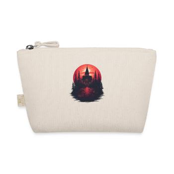 Church in the Woods at Sunset - Organic Pouch - nature - Front