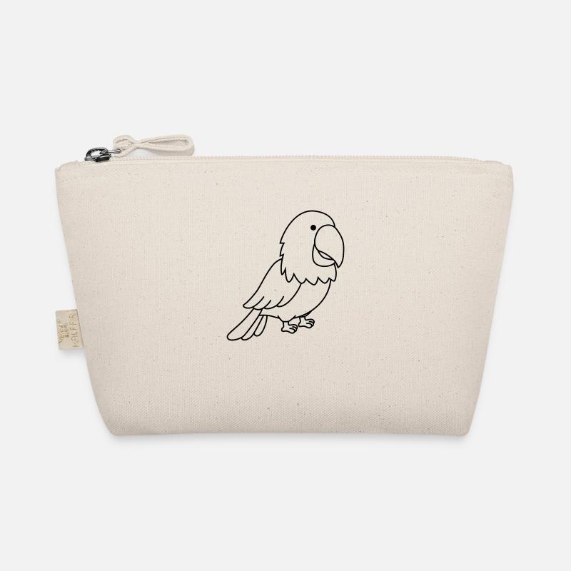 papagei Bio-Täschchen