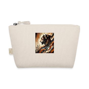 Abstract Tiger - Organic Pouch - nature - Front