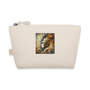 Abstract Lion - Organic Pouch - nature - Front