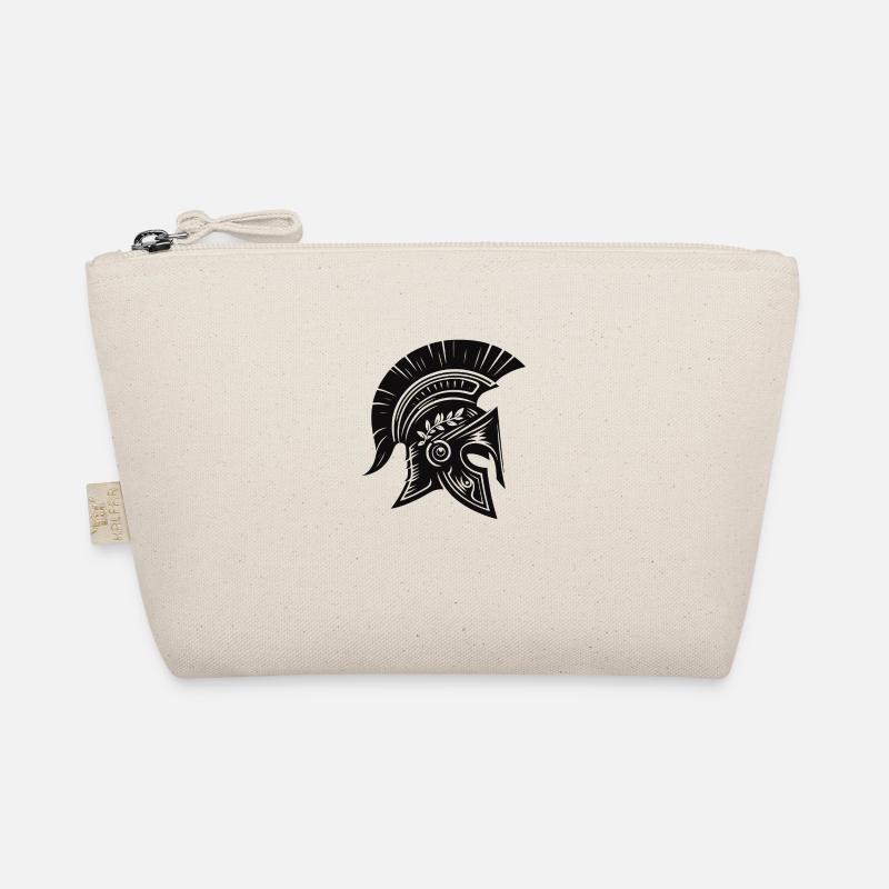 Spartanischer Helm Bio-Täschchen