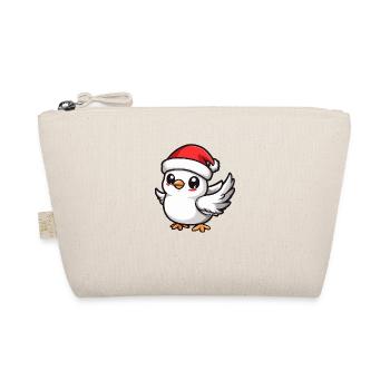 Dove Bird Christmas - Organic Pouch - nature - Front