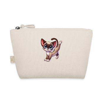 mignon chat siamois breakdance équilibre sur les mains dessin animé - Trousse biologique - nature - Devant