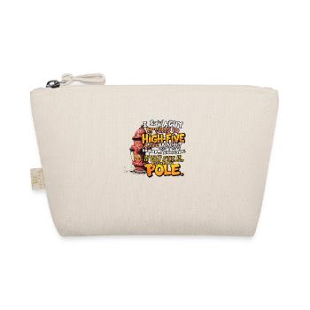 High Five on a Fire Hydrant - Organic Pouch - nature - Front