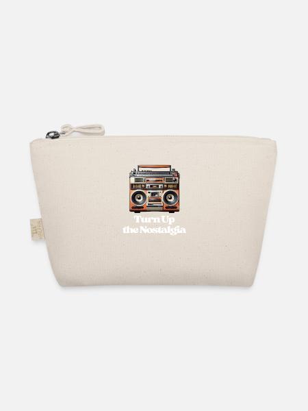 Turn Up the Nostalgia - Organic Pouch - nature - Front