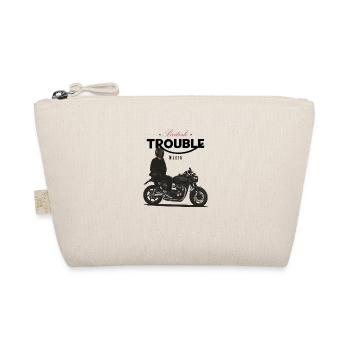 Moderne Classique // Personnalisé // Moto - Trousse biologique - nature - Devant