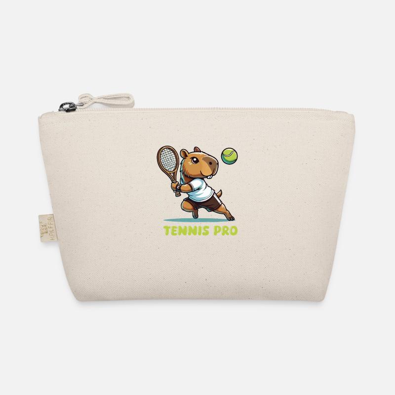 Capybara Comic Tennis Bio-Täschchen