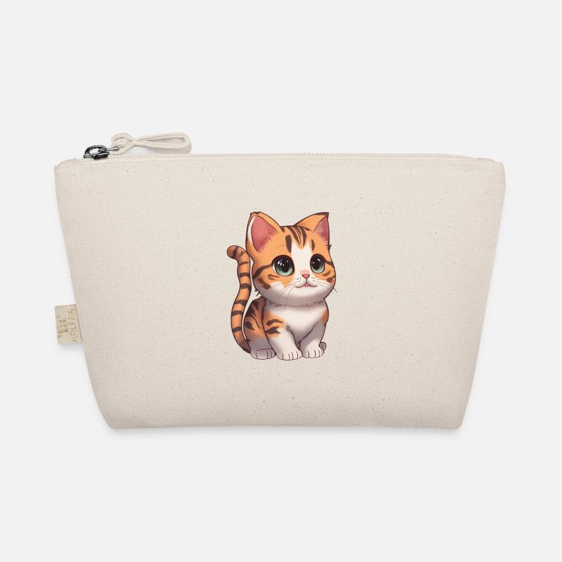 Totally cute kitten Organic Pouch