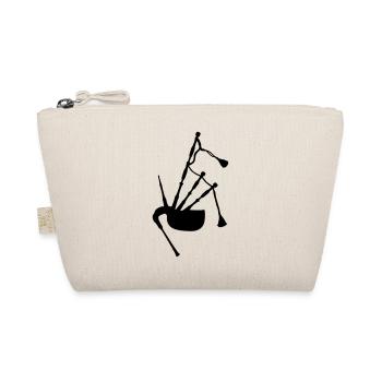 Bagpipe Vector - Bio-Täschchen - Natur - Vorne