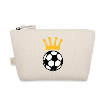 KING FOOTBALL - Organic Pouch - nature - Front