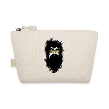 Men With Beards & Glasses - Organic Pouch - nature - Front