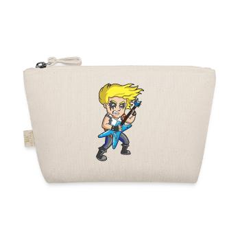 Rock Star Lead Guitarist - Organic Pouch - nature - Front