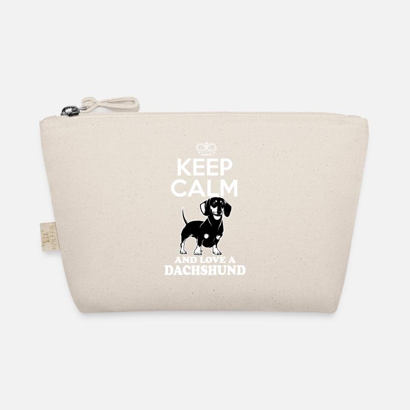 Dachshund - Bio-Täschchen - Natur