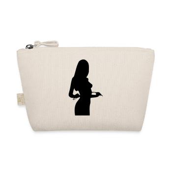 Domina Silhouette - Bio-Täschchen - Natur - Vorne