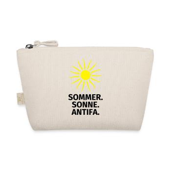 Sommer Sonne Antifa - Bio-Täschchen - Natur - Vorne