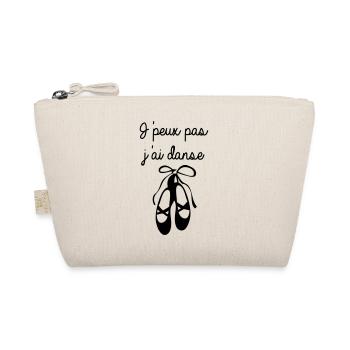 J'peux pas j'ai danse - Trousse biologique - nature - Devant