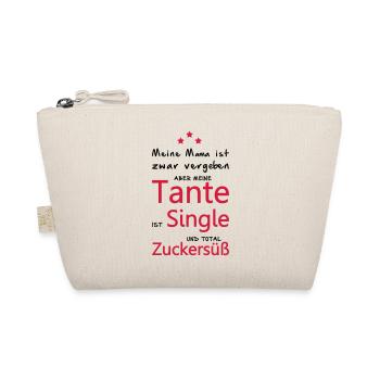 Tante Singel - Zuckersüß - Bio-Täschchen - Natur - Vorne