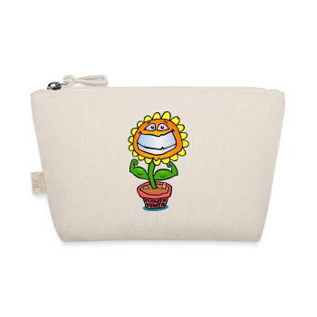 Flowerpower - Organic Pouch - nature - Front