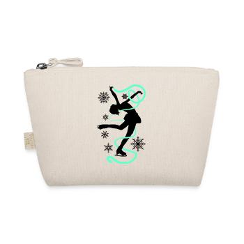 Figure skating Ice skating Ice dance figures - Organic Pouch - nature - Front