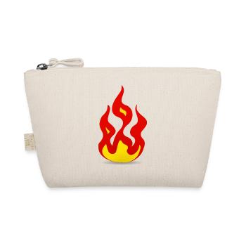 Fire Flames - Organic Pouch - nature - Front