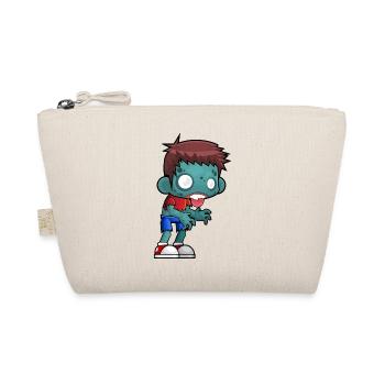 Zombie Boy Junge Geschenkidee Sonderangebot Idee - Bio-Täschchen - Natur - Vorne