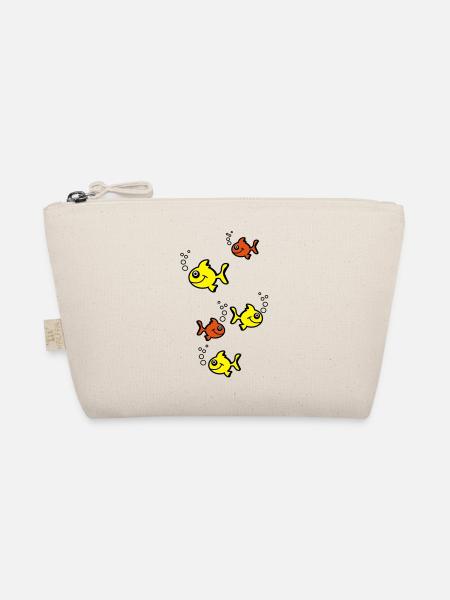 fische - Organic Pouch - nature - Front