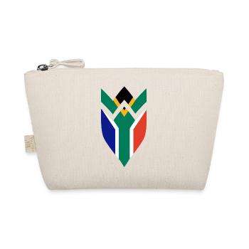 Südafrika Wappen - Bio-Täschchen - Natur - Vorne