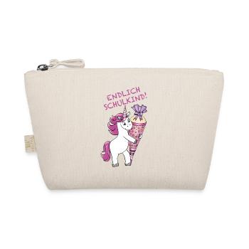 Inscription à l’école Licorne avec cône de sucre Retour à l’école - Trousse biologique - nature - Devant
