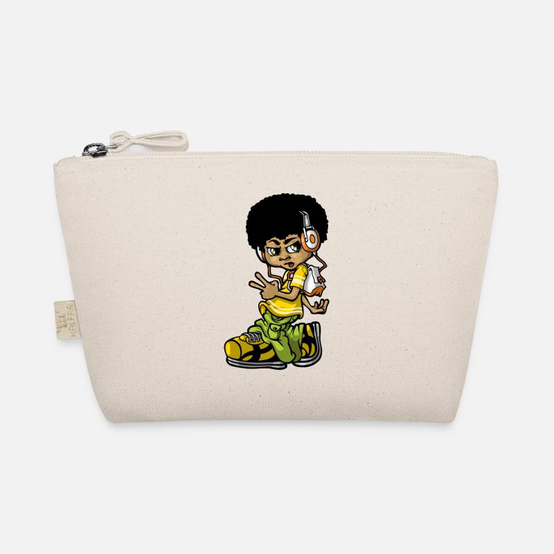 Weinlese-Hip-Hop-b-boy Bio-Täschchen