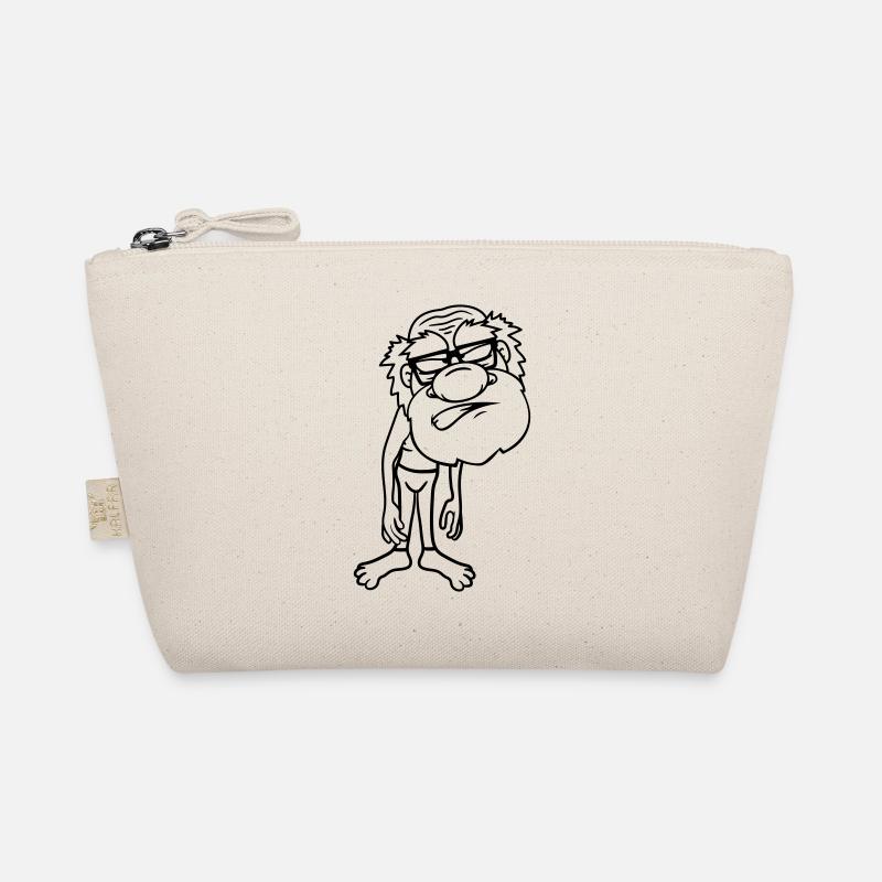 lustig duenn boese veraergert wuetend sauer schlec Bio-Täschchen