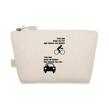 Runs on fat and saves you money - Organic Pouch - nature - Front