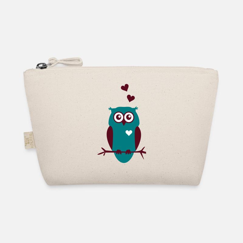 Chouette avec des coeurs Trousse biologique