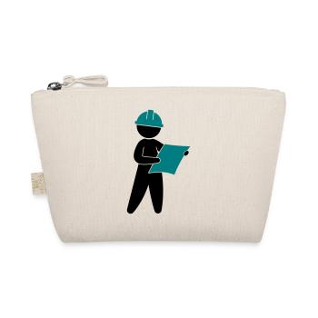 Un ingénieur sur un chantier de construction - Trousse biologique - nature - Devant