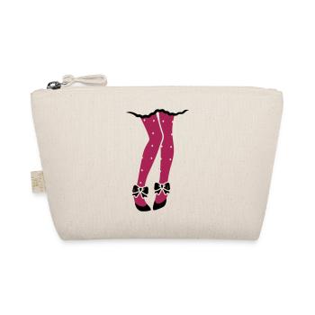 Girl - Heels - high heels - shoes - legs - 2C - Organic Pouch - nature - Front