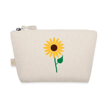 Blume - Bio-Täschchen - Natur - Vorne