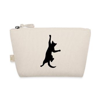 katze kletterkatze - Bio-Täschchen - Natur - Vorne