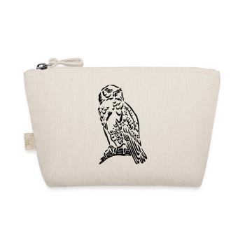 Belle harfang des neiges dans le style de tatouage - Trousse biologique - nature - Devant