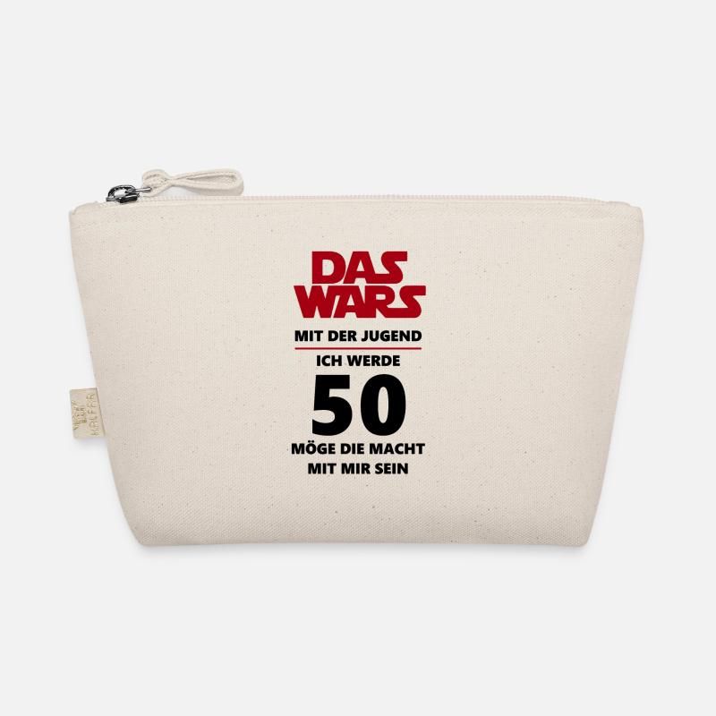 50 Geburtstag Bio-Täschchen