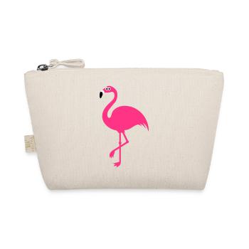 Humour mignon Flamingo - Trousse biologique - nature - Devant
