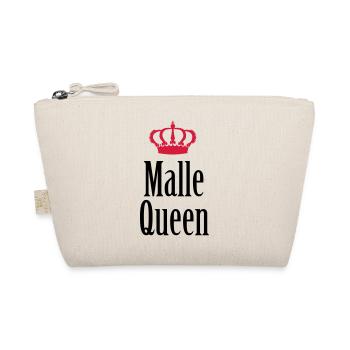 Malle Queen (2c) - Bio-Täschchen - Natur - Vorne