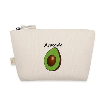 Avocado mit Überschrift - Bio-Täschchen - Natur - Vorne