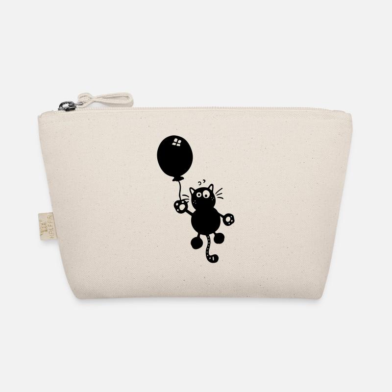 Katze mit Ballon Bio-Täschchen
