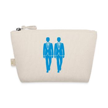 couple man match men marriage - Organic Pouch - nature - Front