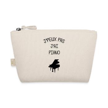 Piano / Pianiste / Musique / Musicien / Instrument - Trousse biologique - nature - Devant