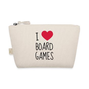 Board Game Brettspiel Jeu de Société Geek - Organic Pouch - nature - Front